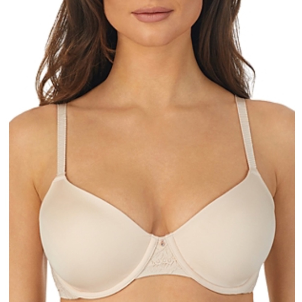 Le Mystere Lace Allure Soft Contour Bra In Softshell Size 38C NWT